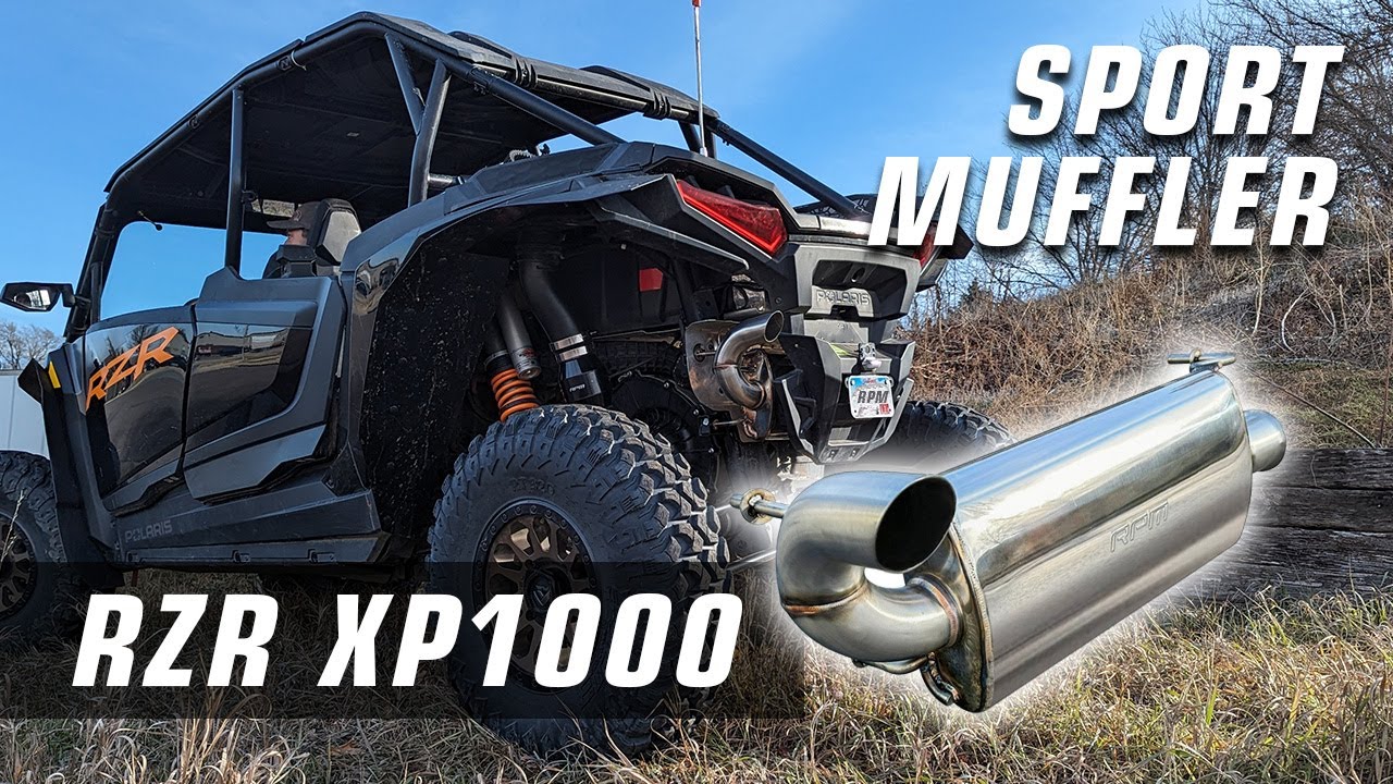Потрясающий спортивный глушитель RZR XP1000 2024+, выхлопная система RPM SXS XP 1000