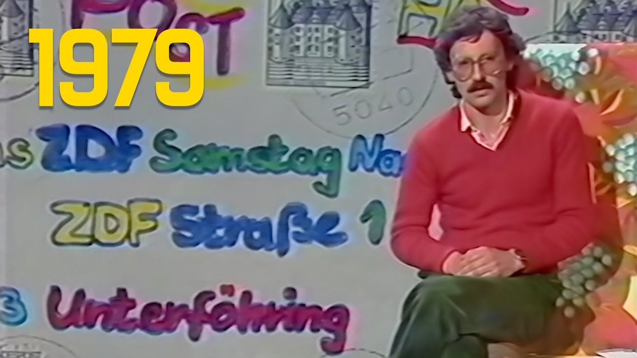 ZDF Samstag Nachmittag: Strick mit!, Ansage und Beginn Biene Maja (17.11.1979)