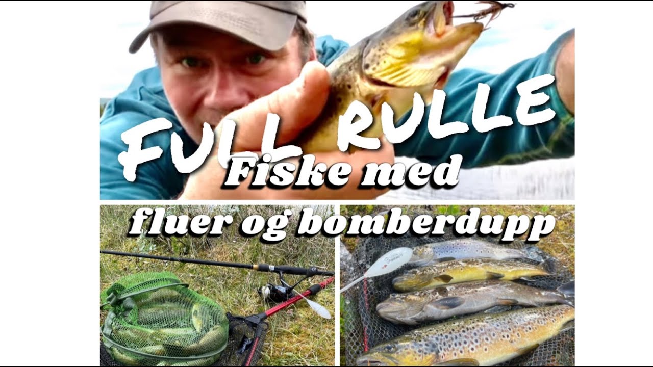 Full rulle! Fiske med flue og dupp