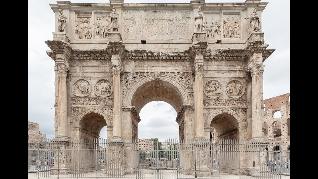 Arco de Constantino, de Roma.