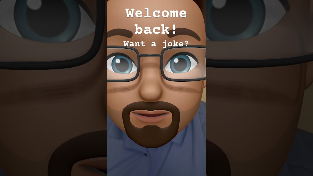 Welcome back! #jokeoftheday #jotd #comedy