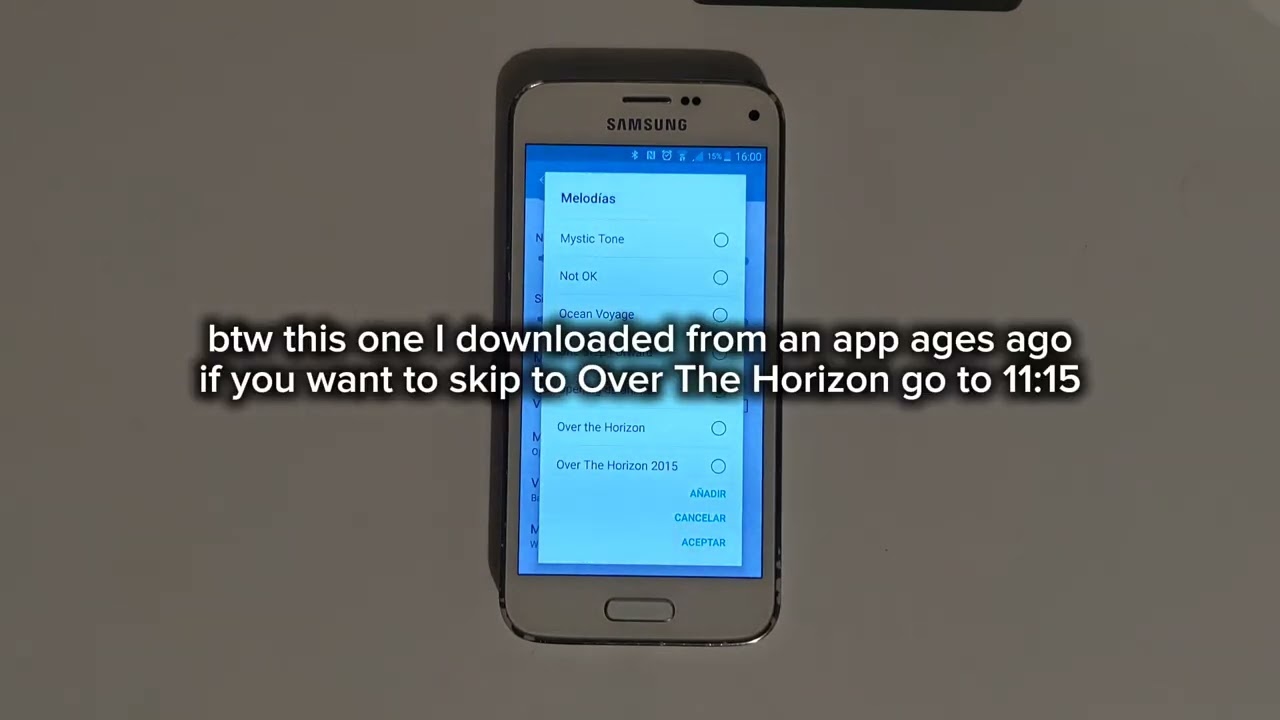 Samsung Galaxy S5 Mini Ringtones and Notification Tones
