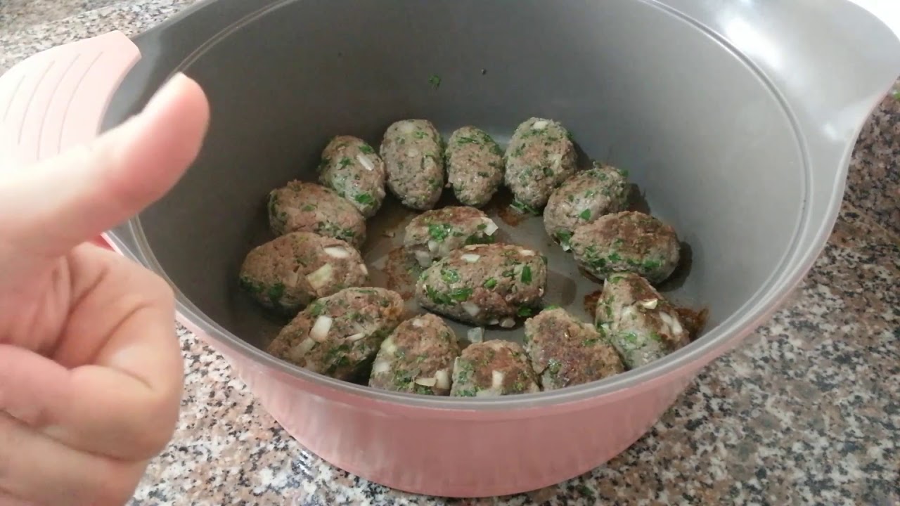 #قناة_ليلى_جواد/ كفتة بالصينية (بالطنجرة)بطريقة جدددددا صحية