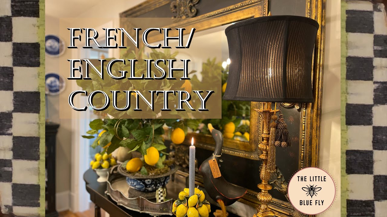 WHIMSY FRENCH/ENGLISH COUNTRY DECORATING ~ STYLING WITH EUROPEAN INFLUENCED DECOR ~ LEMON TREE DECOR