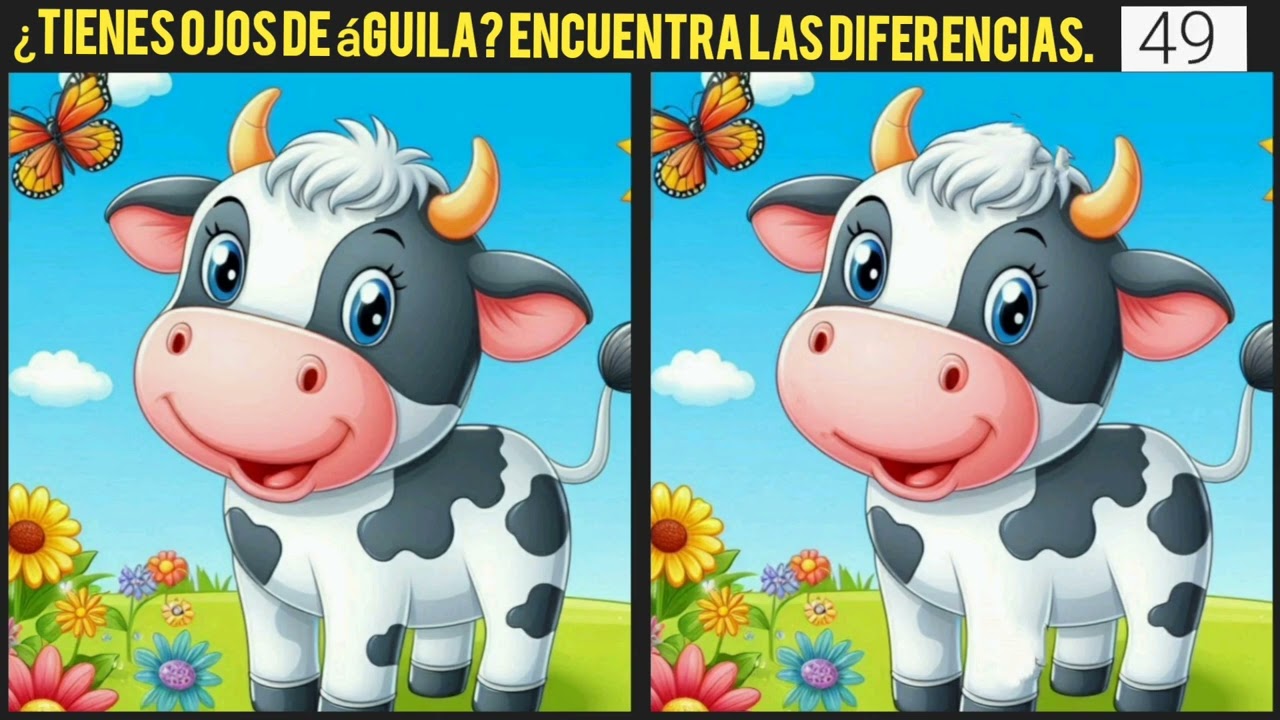 ¡Solo los ojos más agudos pueden encontrar todas las diferencias! 👀🔥