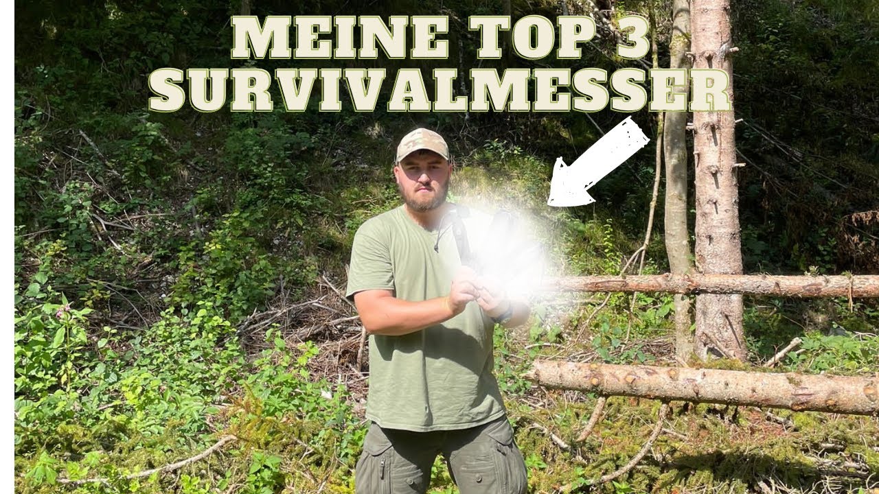 Die Top 3 Survivalmesser - wer ist mein Sieger?! 