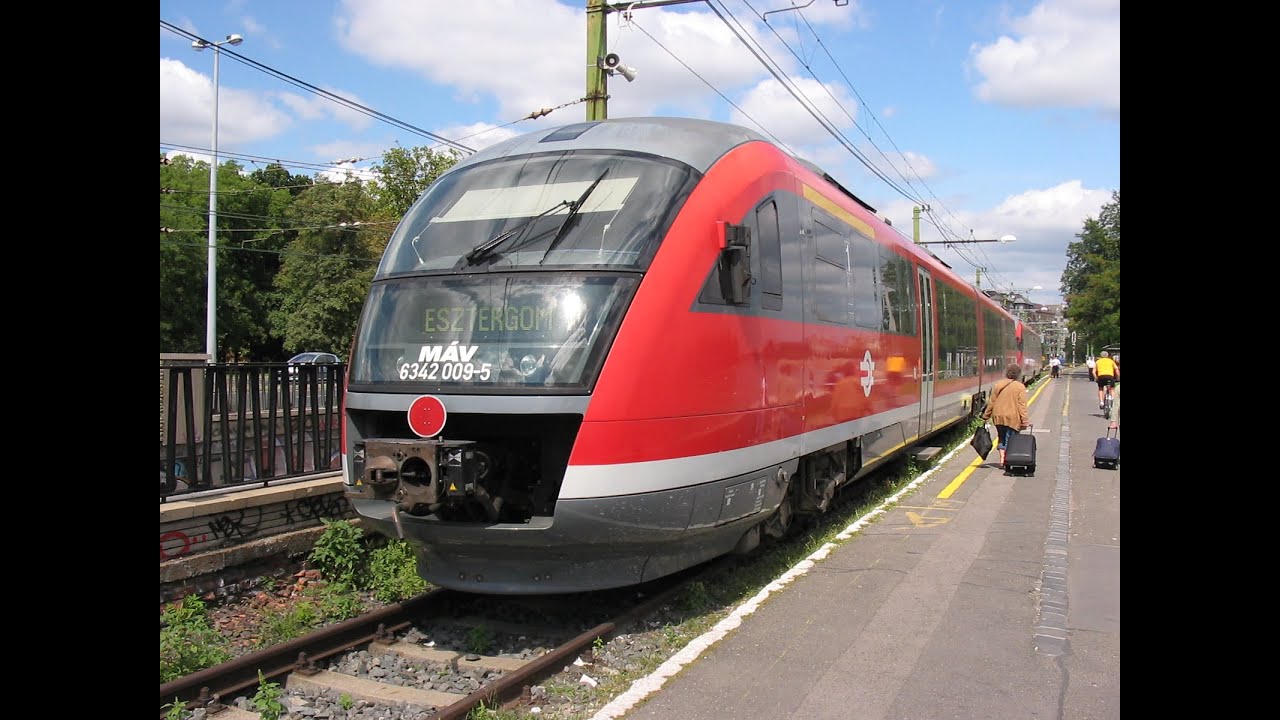 2008. 08. 17. Terelt esztergomi vonat, szentendrei H&Eacute;V &eacute;s Ikarus 280 a 34-es vonalon