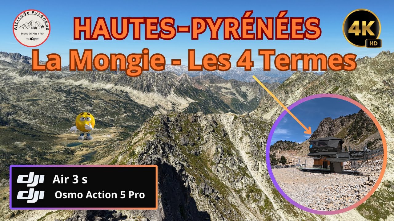 🤔LA MONGIE - LES 4 TERMES.👉 [DRONE + CAM]