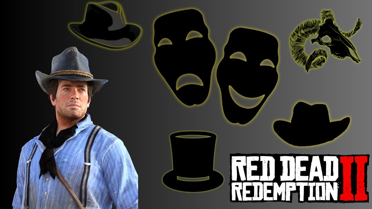 👉 ❌ NO tienes el 100% | Sombreros y Máscaras OCULTOS en RDR2