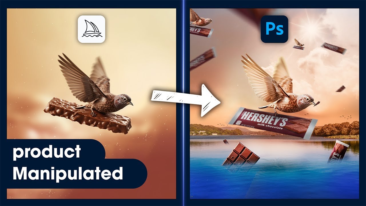 Creative Product Manipulation Advertising Design - (using Ai tool)