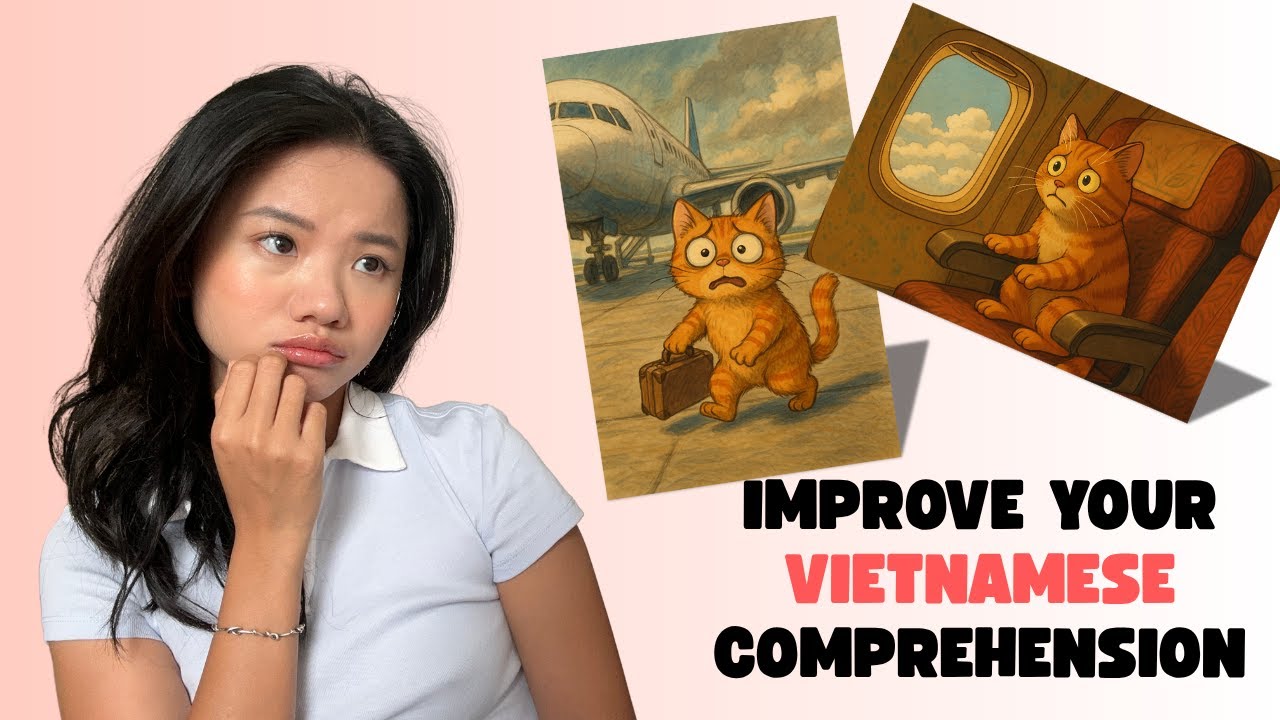 LEARN VIETNAMESE through EASY stories 【Vietnamese Comprehensible Input】- Upper Beginner