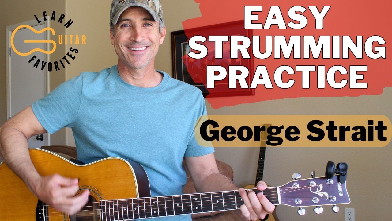 Learn the EASIEST Song to play by George Strait | The Cowboy Rides Away Acoustic Tutorial