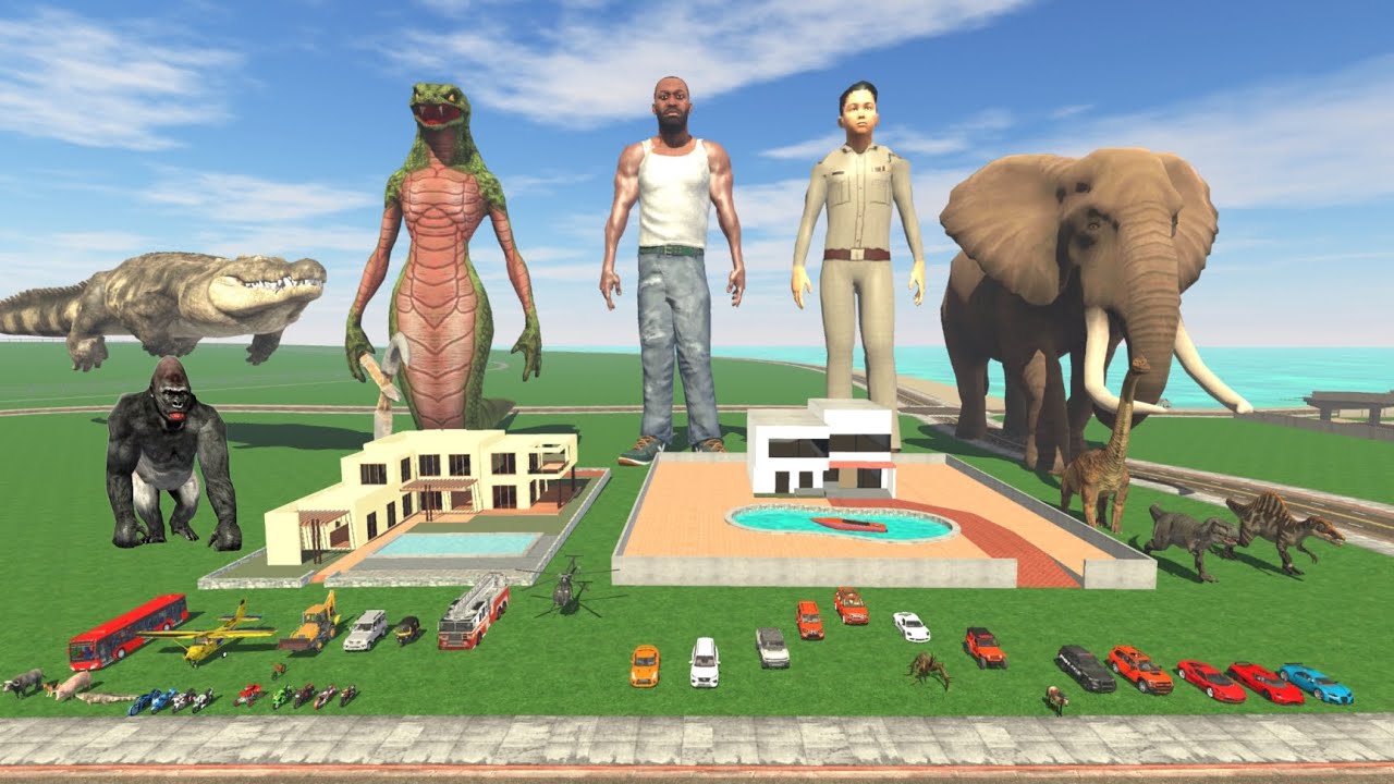 All NEW CHEAT CODE Crocodile Gorila Zebra | Funny Gameplay Indian Bikes Driving 3d 🤣🤣