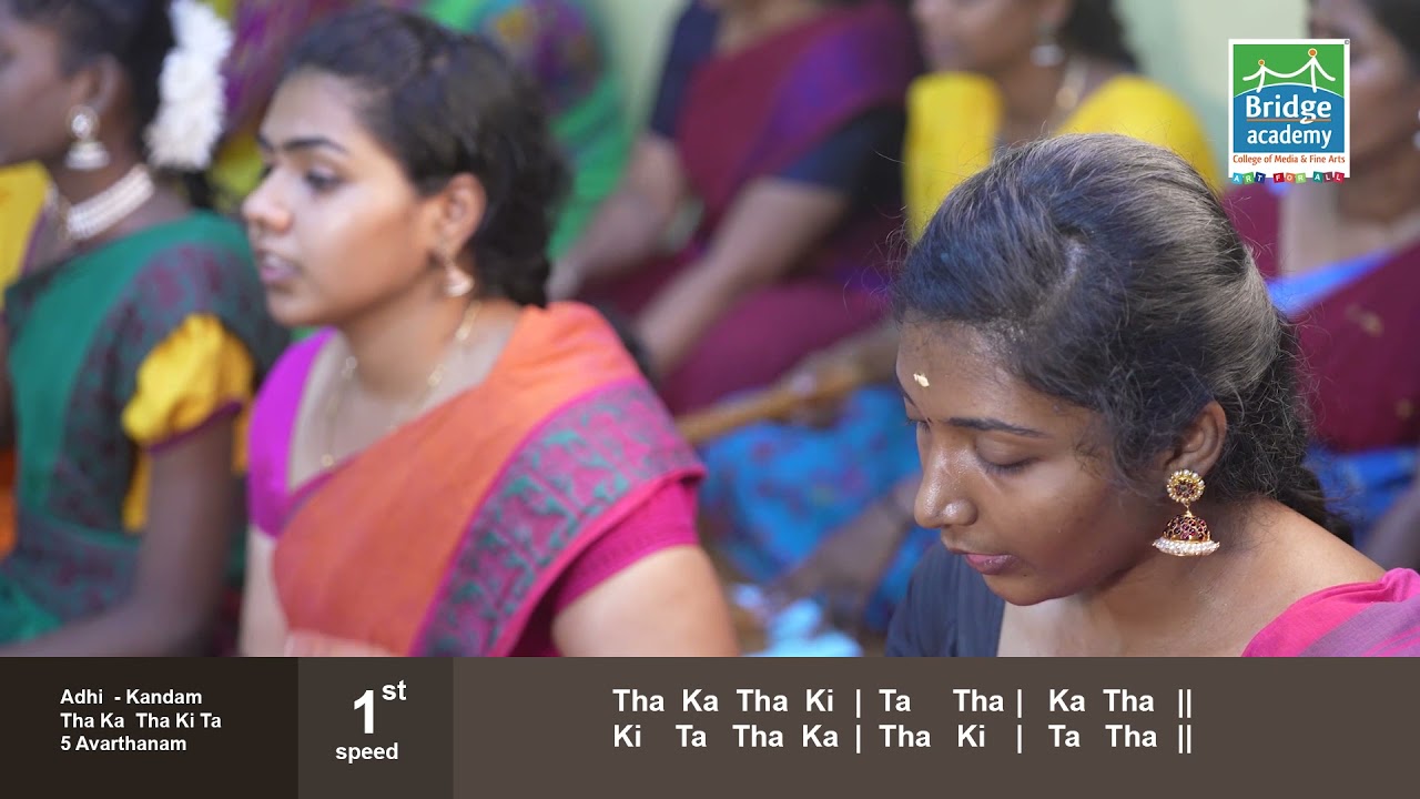 Thattu Kazhi Practice | Nattuvangam | Bharatanatyam Lesson