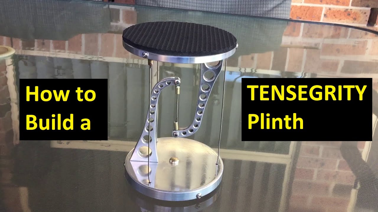 How to make a TENSEGRITY Plinth
