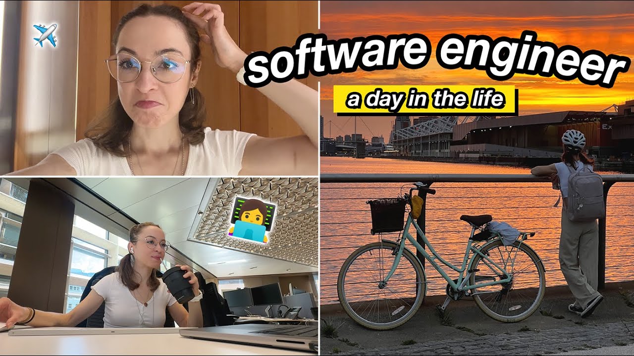 software engineer: day in the life | plane spotting and salads