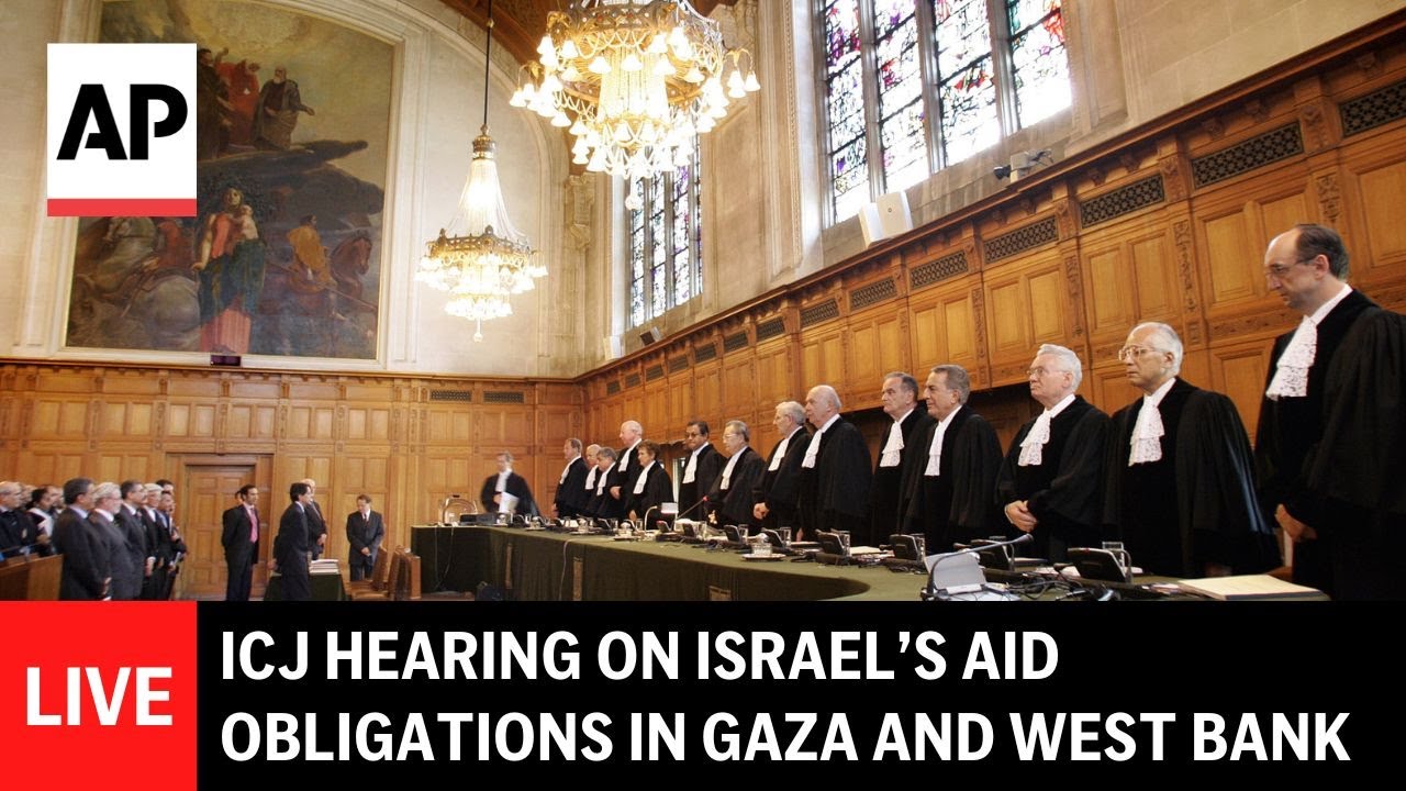LIVE: ICJ hearing on Israel’s aid obligations in Gaza and West Bank