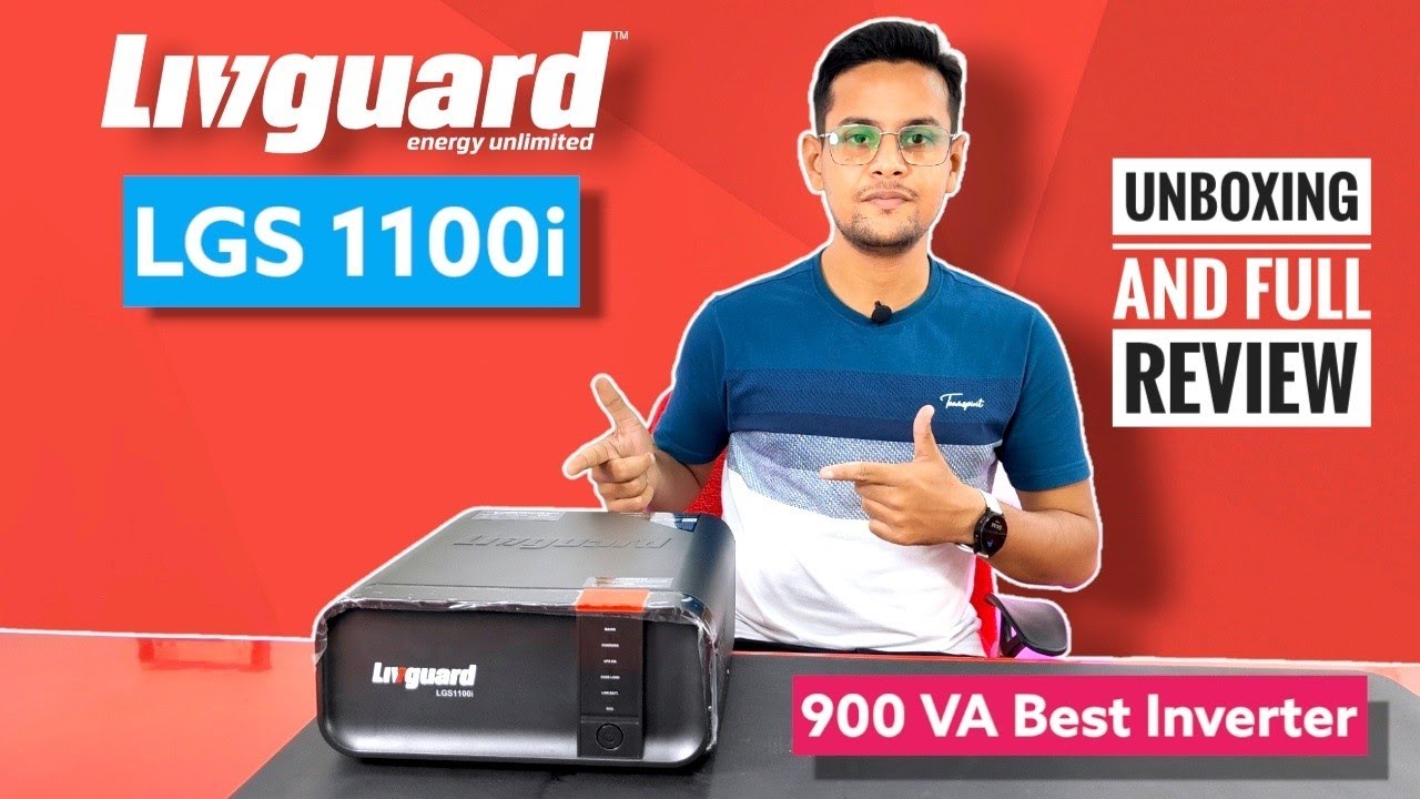 Livguard LGS 1100i Inverter Review | 900 Va 12v Inverter for home