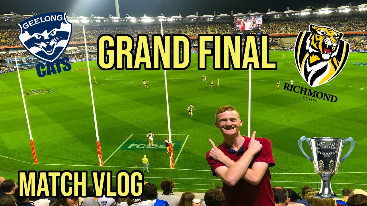 2020 AFL Grand Final at the Gabba - Match Vlog - RICHMOND TIGERS vs GEELONG CATS