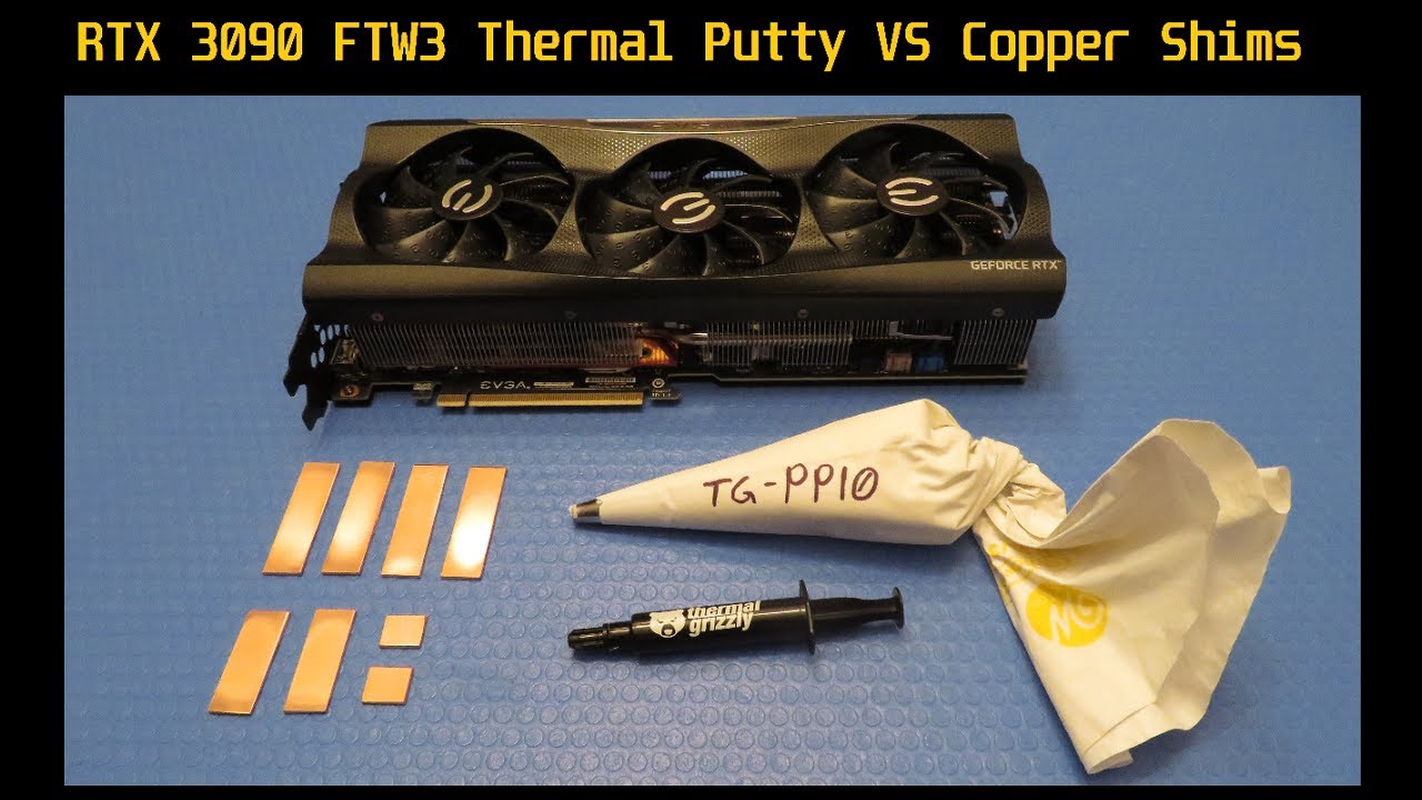 RTX 3090 Copper Shims vs TG-PP10