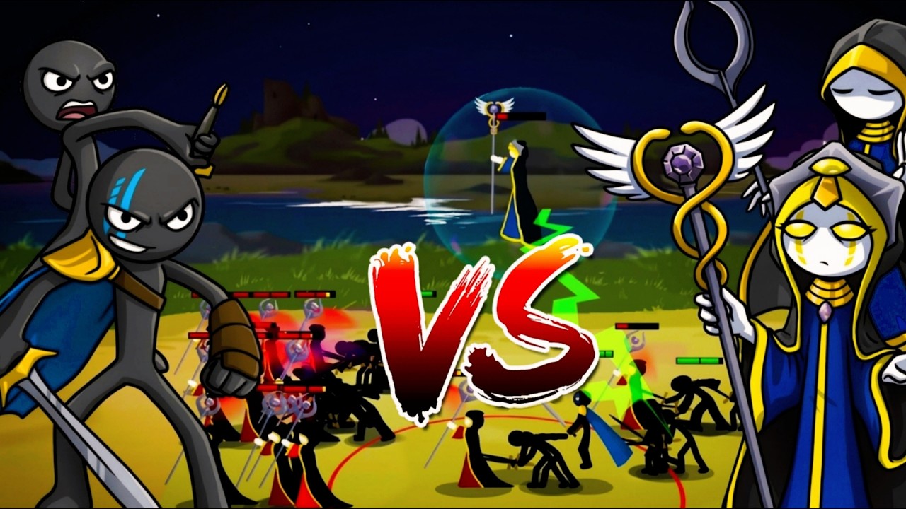 STICK WAR LEGACY | Spartan Army VS Priestess Boss ⚔️🔥 EPIC BATTLE