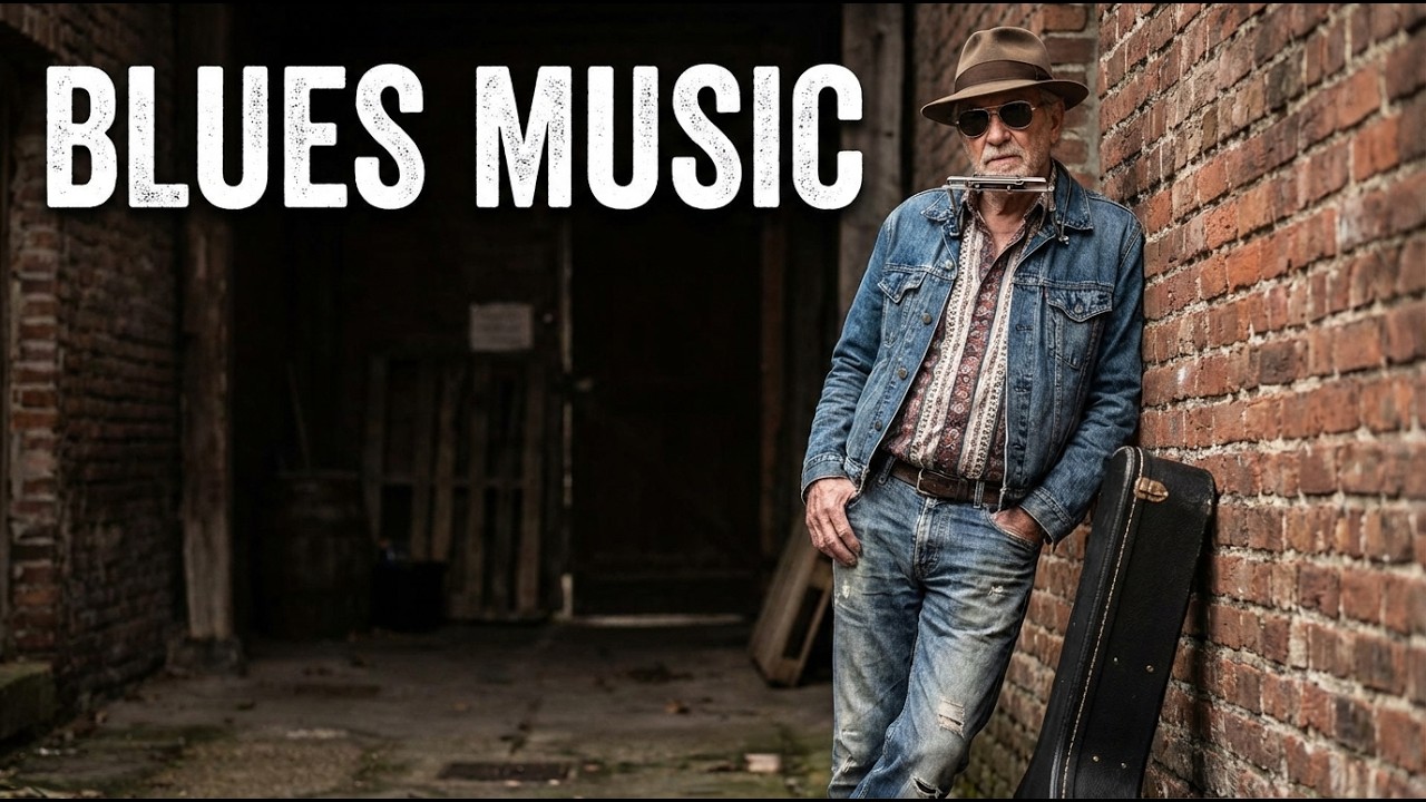 Soulful Blues Sessions 💙 Relaxing American Blues Mix