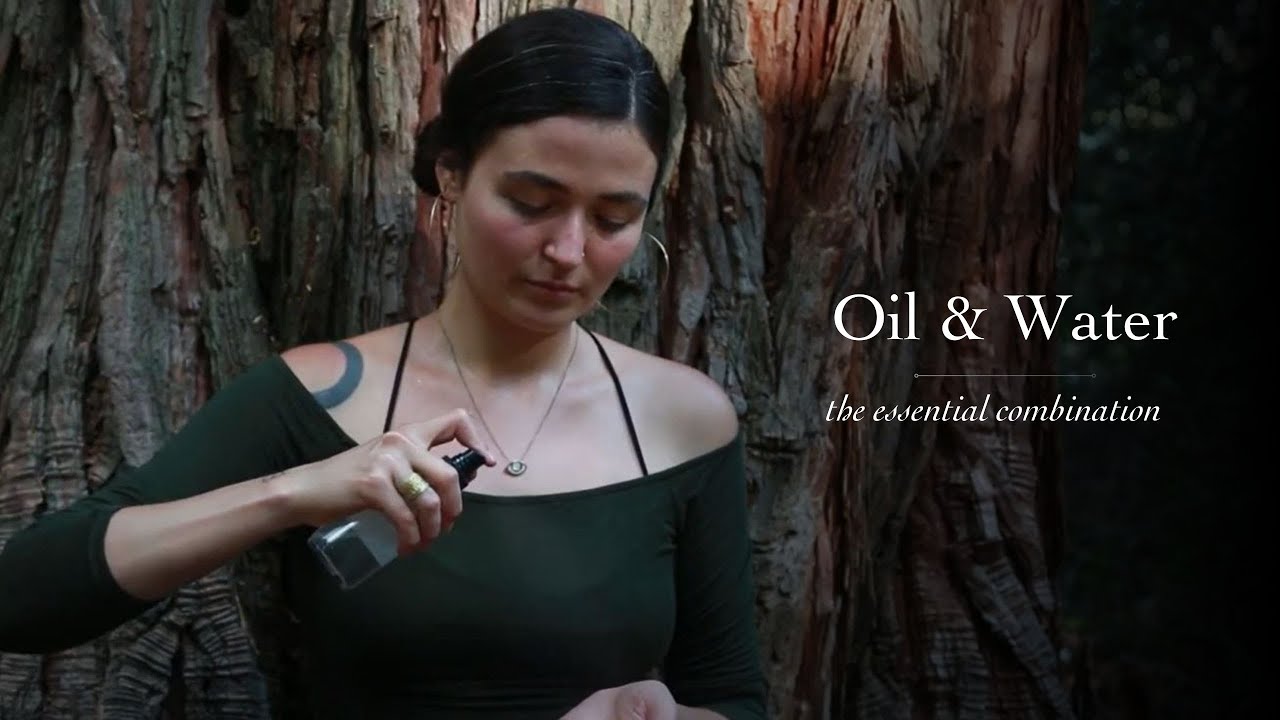 Oil & Water Application | Organic Skin Care
