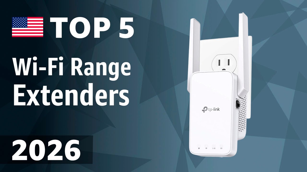 TOP—5. Best Wi-Fi Range Extenders 2026