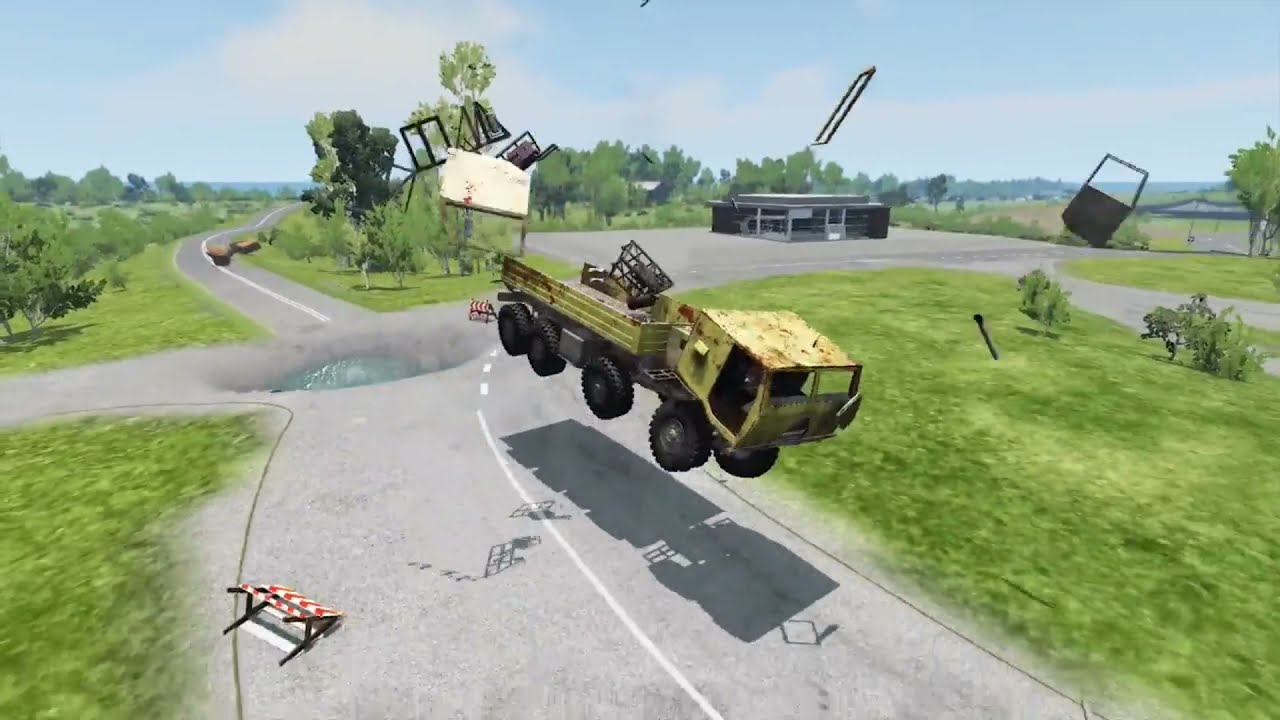 Cars vs Massive Water Pit | BeamNG Drive | Car Crashes