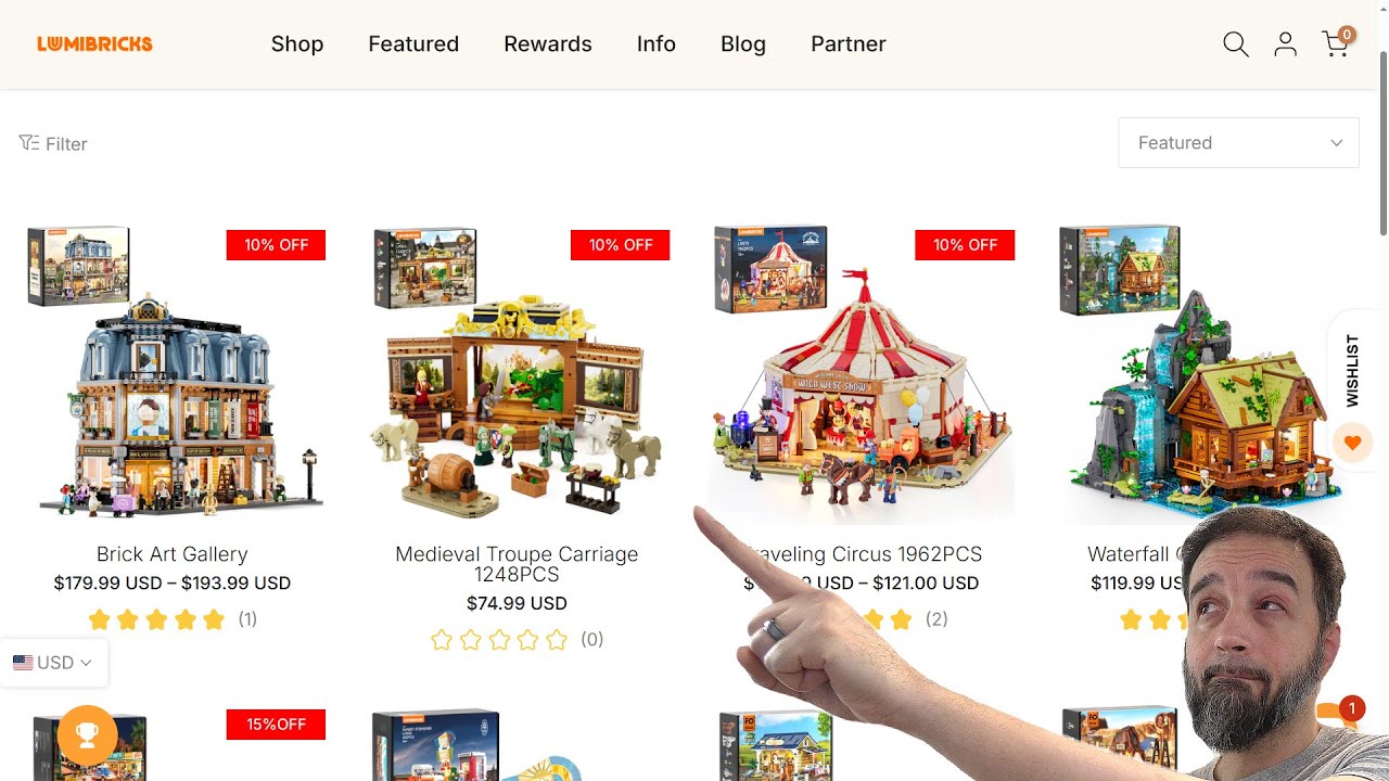Lumibricks "Medieval" Troupe Carriage reveal $75 for 1,200+ pcs, + belated look at Travelling Circus