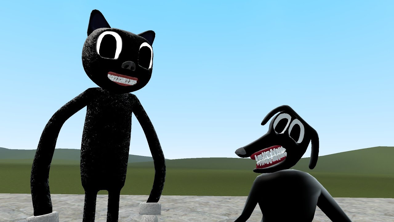 GMod: New Cartoon Cat Vs Cartoon Dog P2 (Trevor Henderson Mod Pack)