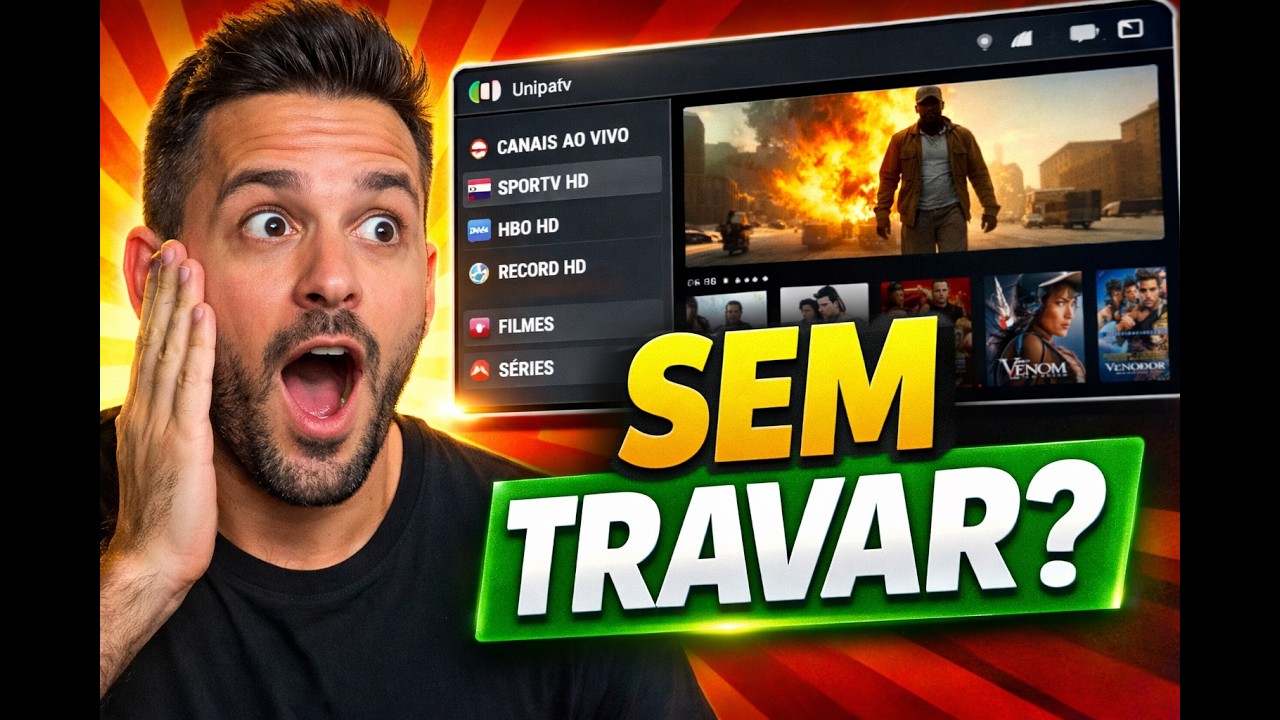 🚀 UNIPLAY P2P: O MELHOR APP IPTV DE 2026? (SEM TRAVAR!)