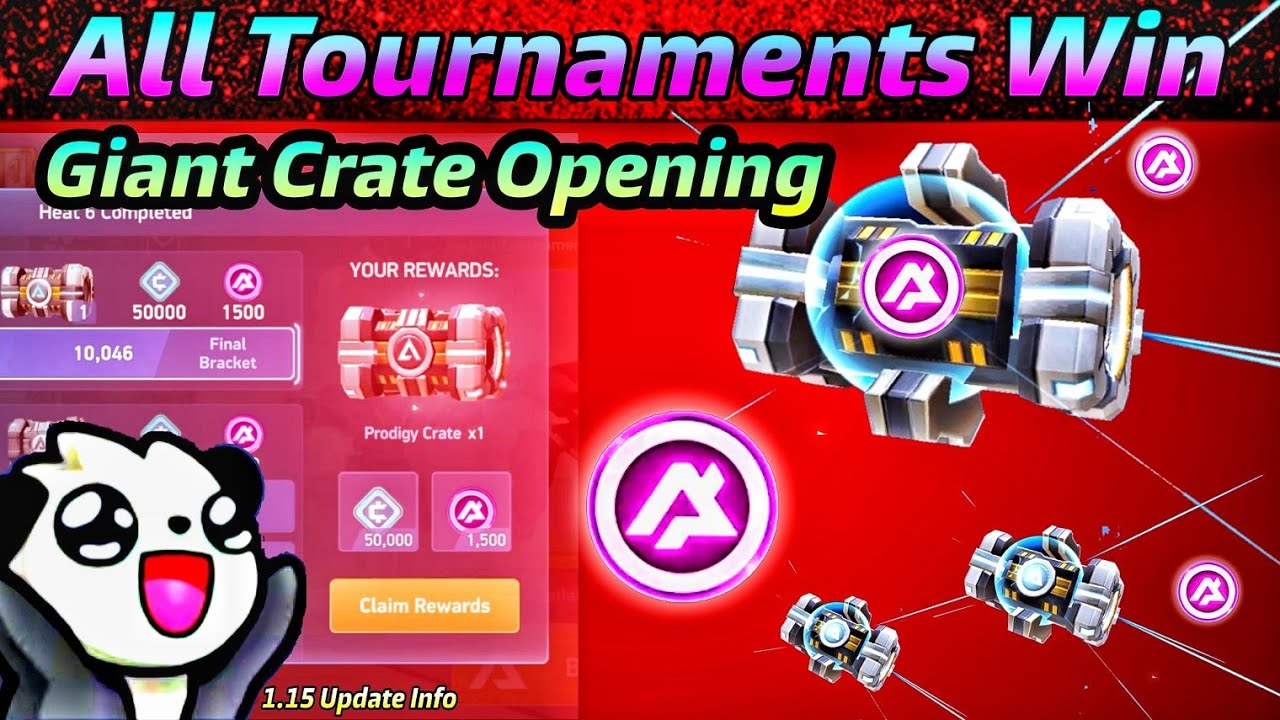 #MechArena 😱 Gold Amateur Prodigy Crates Opening | All tournaments Won | 1.15 Update Info