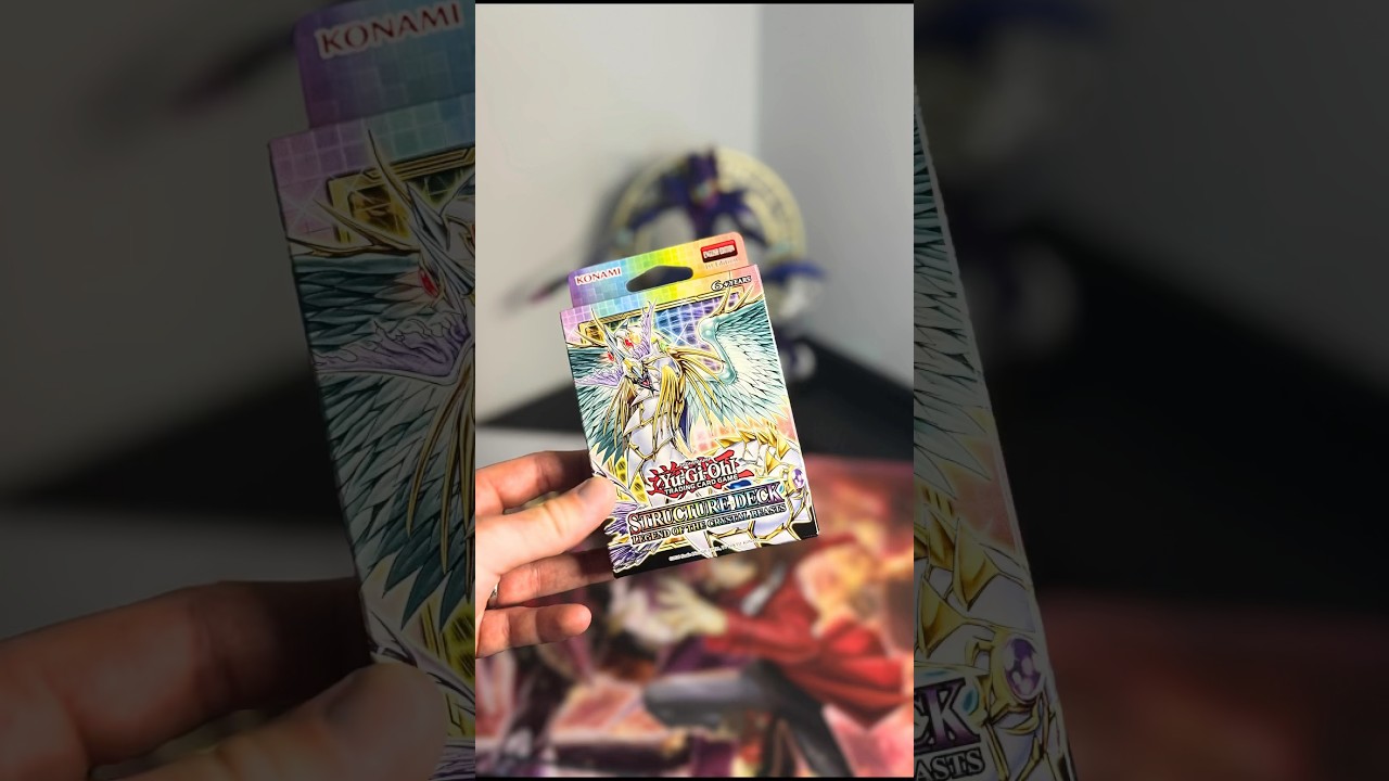 OPENING YU-GI-OH!: STRUCTURE DECK - LEGEND OF THE CRYSTAL BEASTS #yugioh #asmr #asmropening