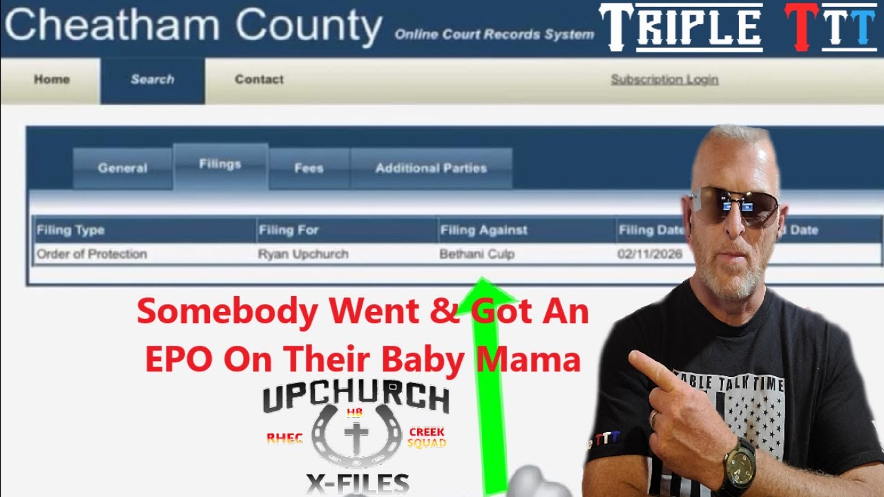 Upchurch Went & Got An EPO on His Baby Mama on Country Rap News Hosted Triple TMZ EP#34