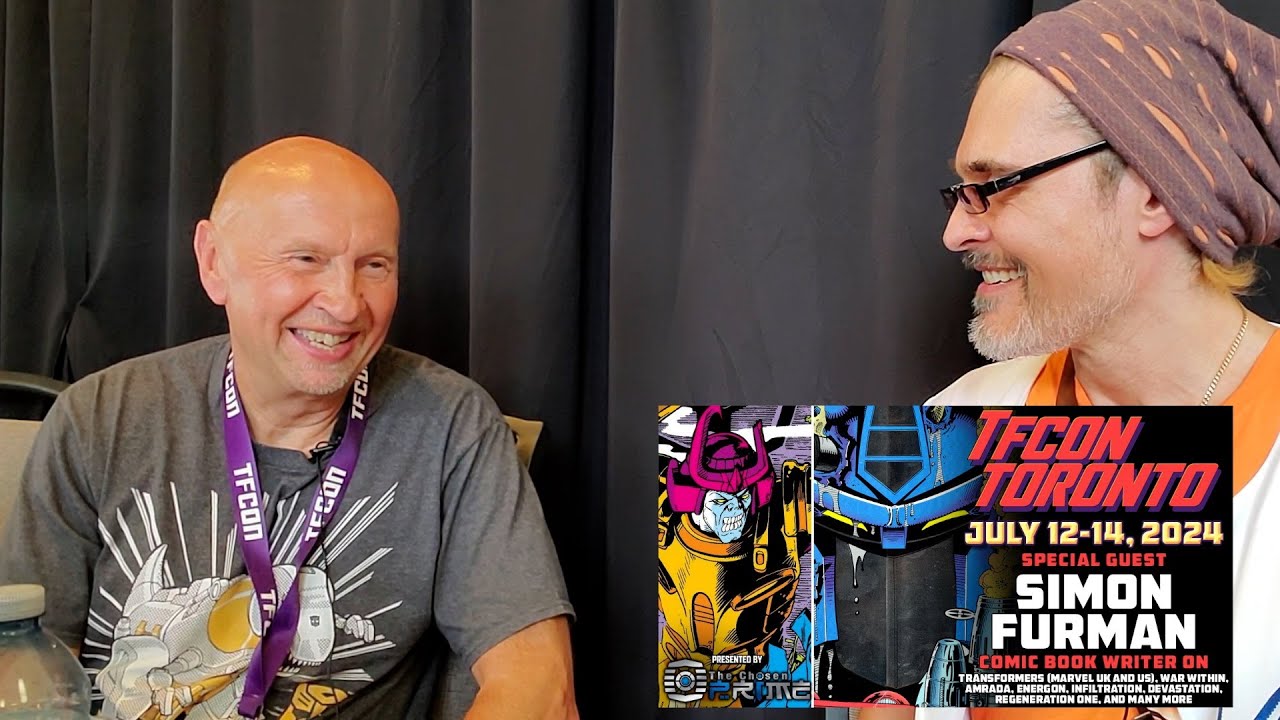 Simon Furman Interview: Marvel G1 US and UK Transformers Comic Writer [TFCon Toronto 2024]