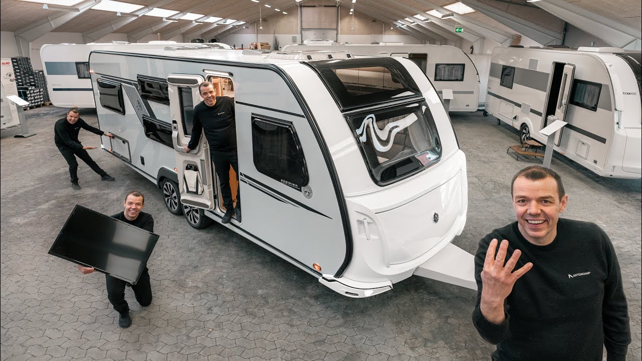 TEST: Knaus Scandinavian 650 UDF 2023 | ULTIMATIV KØJEVOGN til 4 personer!