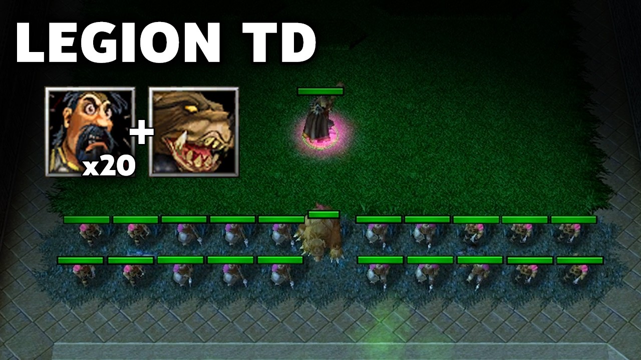 Legion TD - Front Militia and Bear Start | prccmix3 1900+
