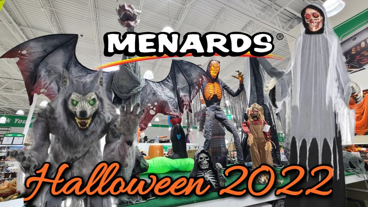 MENARDS 2022 HALLOWEEN DECORATIONS Store Walkthrough