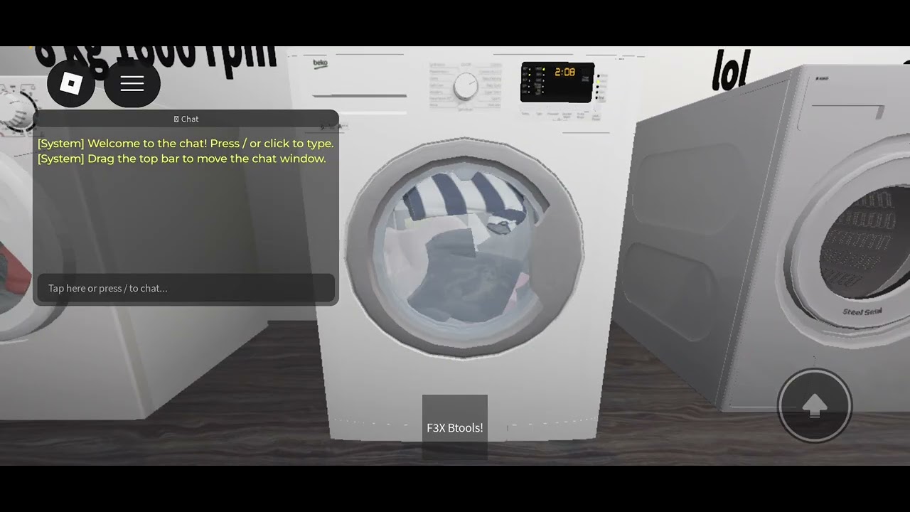 Washroom Roblox washers 