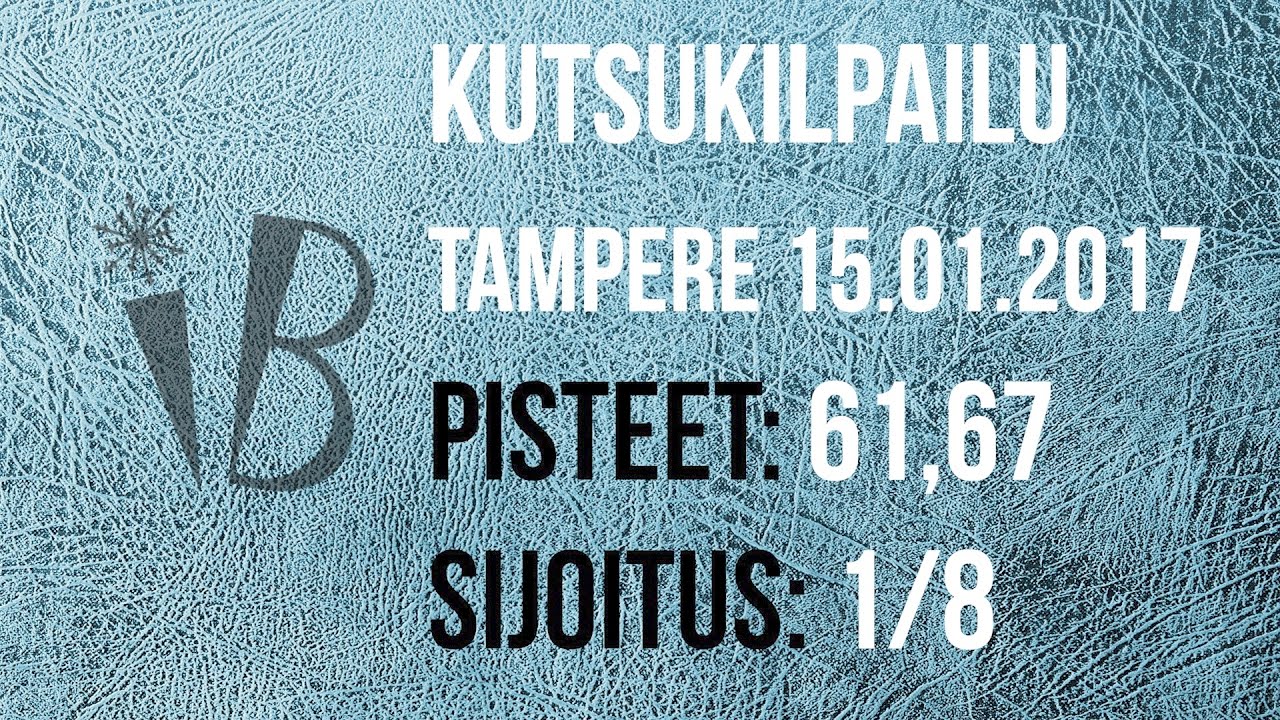 2017 01 15 Tappara IceBlades Kutsukilpailu Tampere