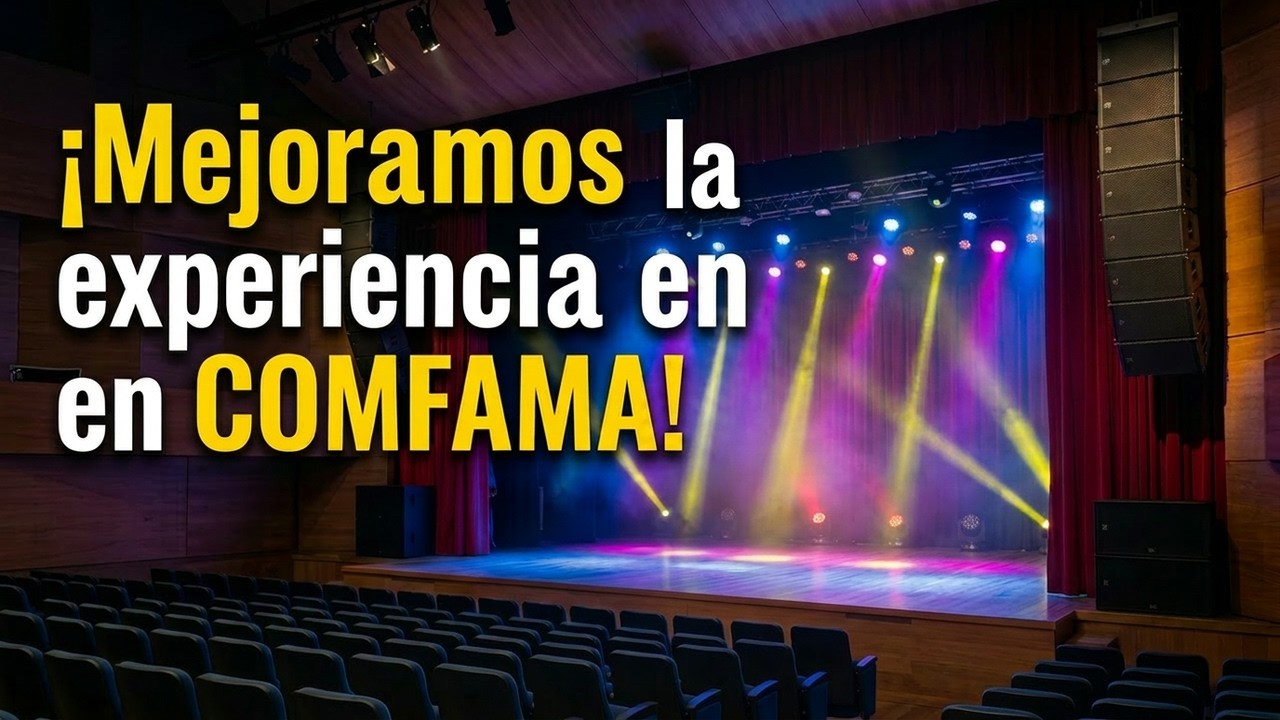 Caso de Éxito | Auditorio COMFAMA Girardota