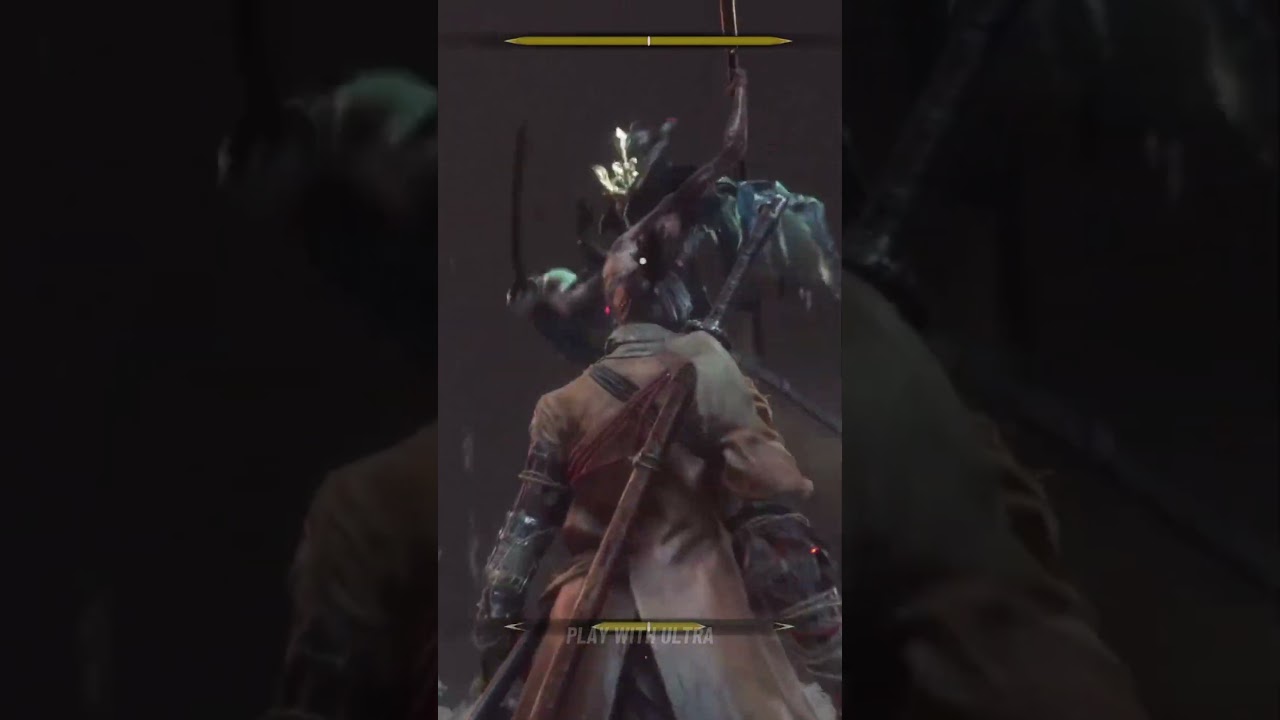 Sekiro | Kill Isshin The Sword Saint in 1 minute [2nd Phase] #shortfeed #sekiro