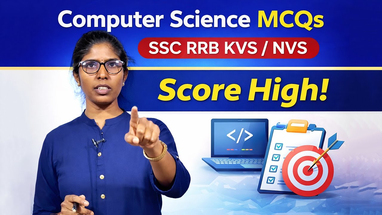 Computer Science Questions for Govt Jobs for SSC GD 2026 | MTS | RRB