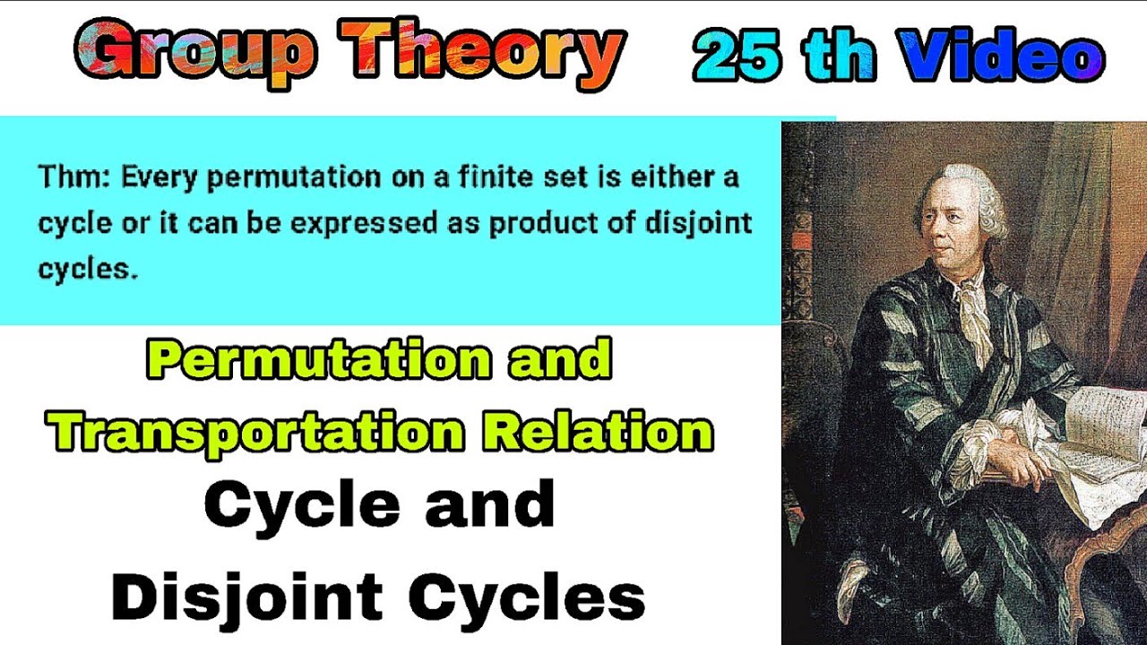 Every Permutation is either a Cycle or Product of Disjoint Cycles | #permutation #grouptheory