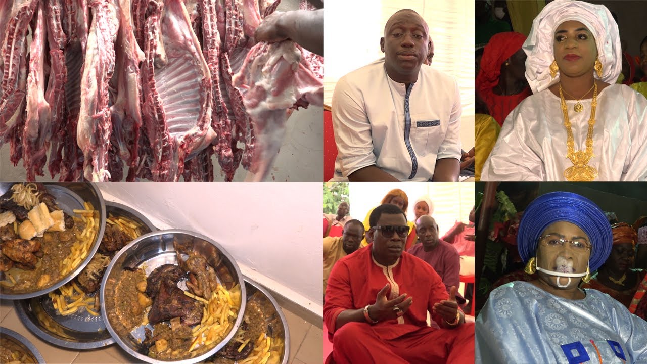 Ndiassane 2021, chez Lahat Ndiaye : Berndé Royal avec Lirou Diane, Serigne Saliou Samb, Dieye et..