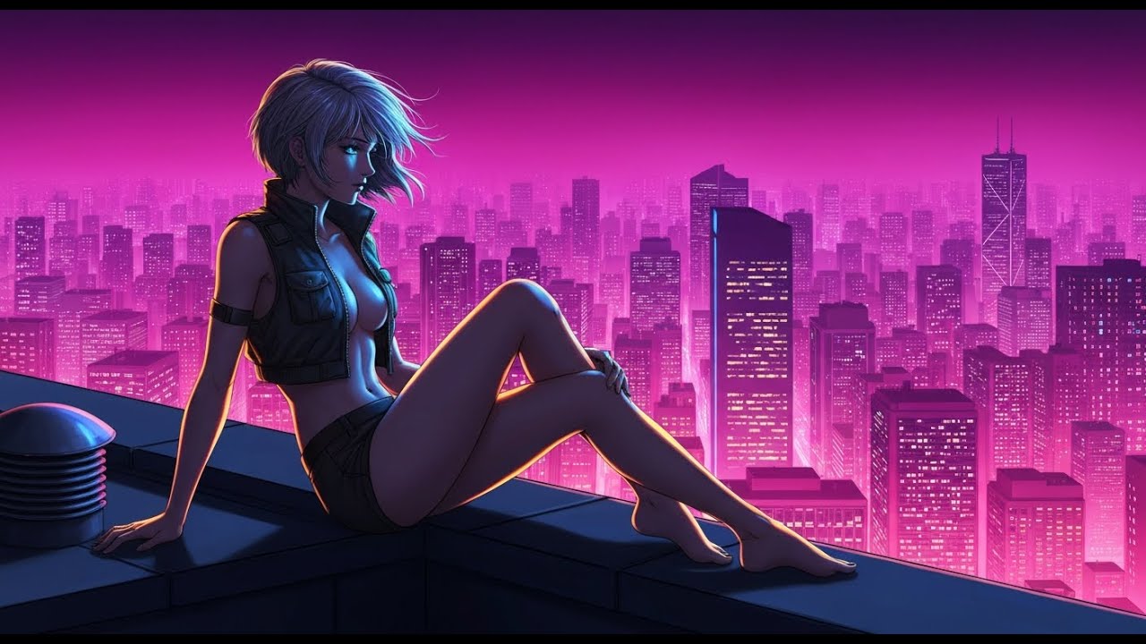 Ledge Of Stars | Futuristic Synthwave Ambient for Coding (16 Tracks)