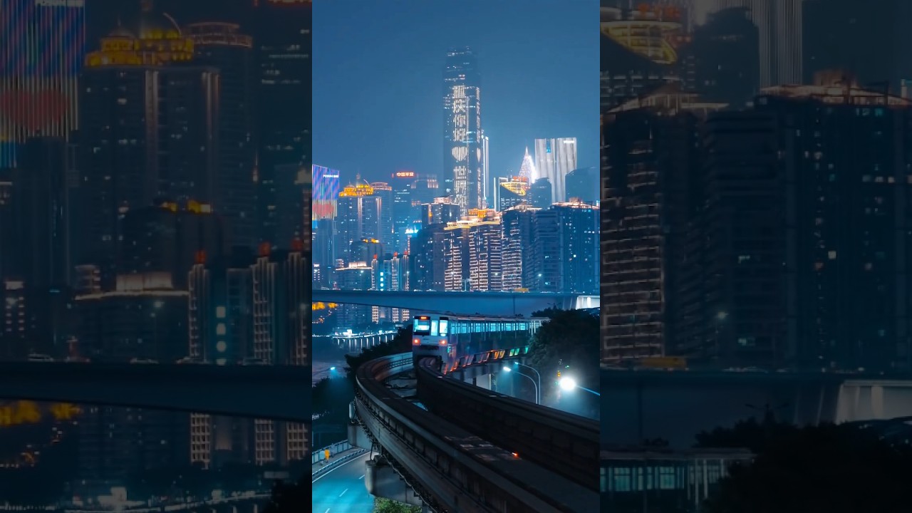 Cyberpunk City From the Future #city #travel #china