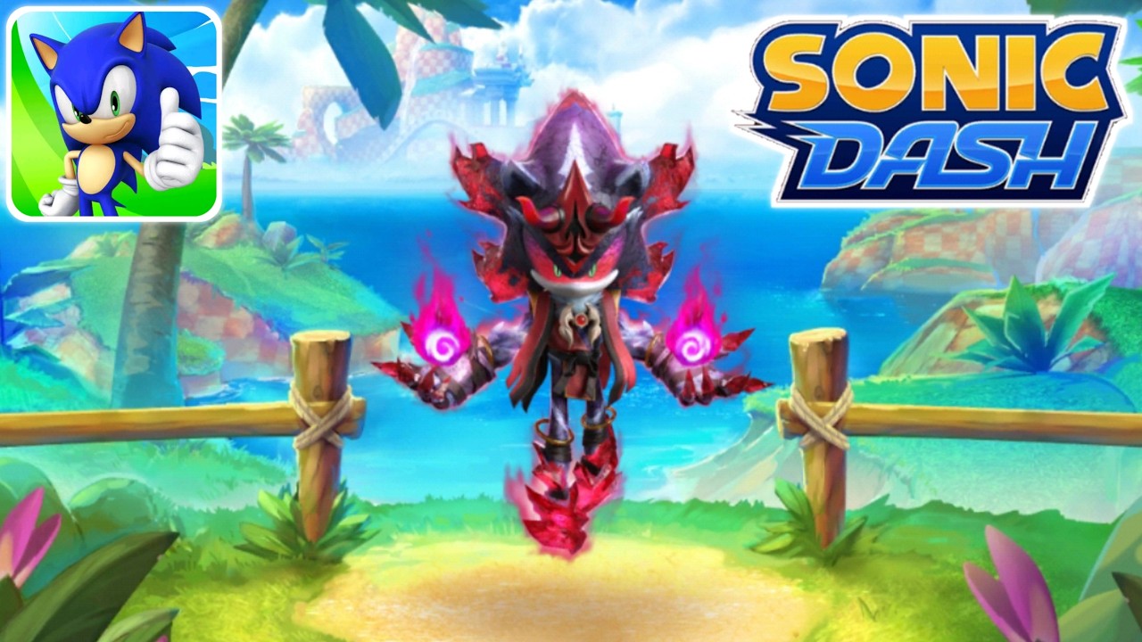 SONIC DASH - ИГРОВОЙ ПРОЦЕСС НА ANDROID ОТ ONI MEPHILES