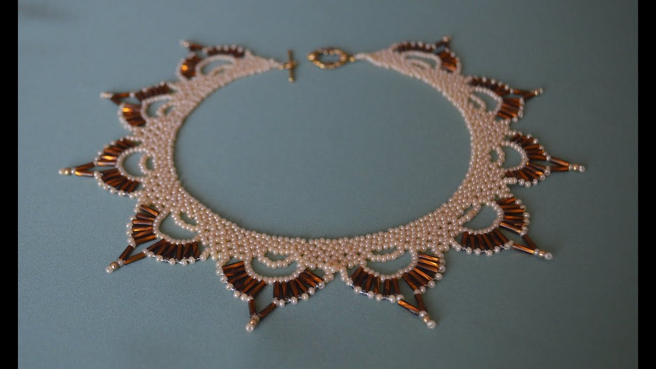 Колье из бисера 